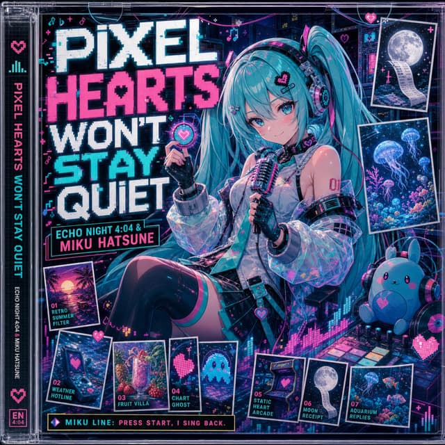Pixel Hearts Won't Stay Quiet