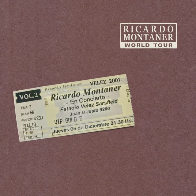 VIVO: VELEZ 2007 (VOL. 2) [En Vivo]