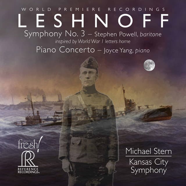 Jonathan Leshnoff: Symphony No. 3 & Piano Concerto (Live)