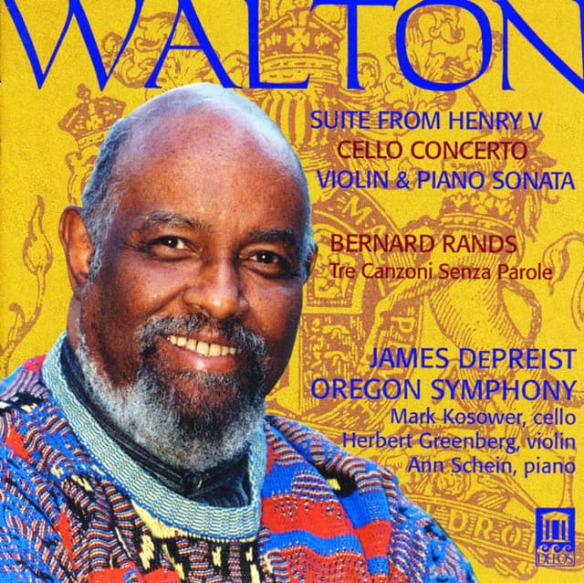 Walton, W.: Henry V Suite / Cello Concerto / Violin Sonata / Rands, B.: 3 Canzoni Senza Parole