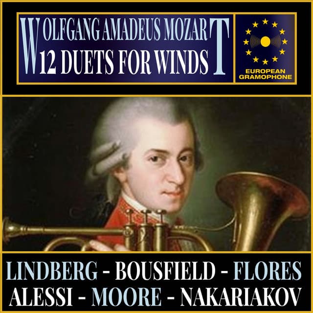 Mozart: 12 Duets for Winds, K. 487
