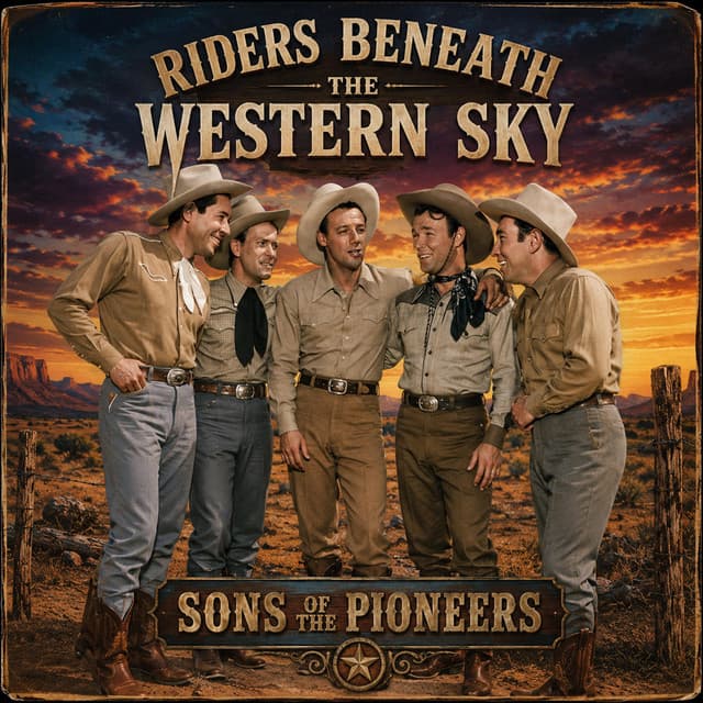 Riders Beneath the Western Sky