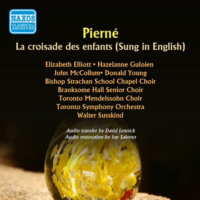 Pierne: La croisade des enfants (Sung in English) (1960)