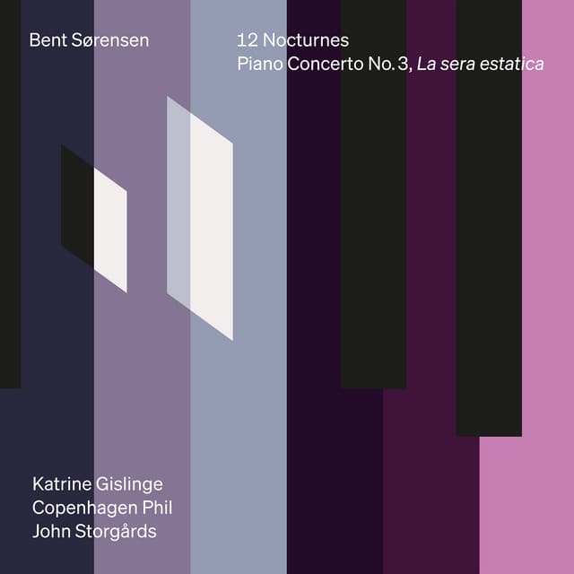 Bent Sørensen: 12 Nocturnes & Piano Concerto No. 3 "La sera estatica"