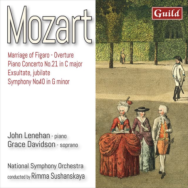 Mozart: Marriage of Figaro Overture, Piano Concerto No. 21, Symphony No. 40