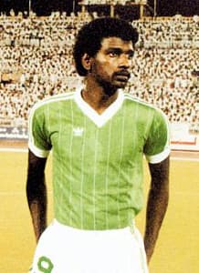 Majed Abdullah is Saudi Arabia's top scorer with 72 goals.