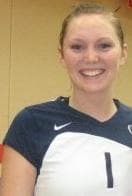 Nicole Fawcett, the 2005 AVCA National Freshman of the Year