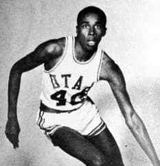 Utah forward Jerry Chambers was named NCAA basketball tournament Most Outstanding Player in 1966.