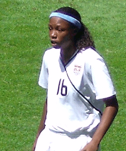 Maya Hayes is the 3rd. all-time topscorer with 71 goals