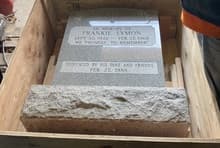 Tombstone of Frankie Lymon