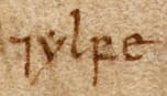 "⁊ ylfe" ("and elves") in Beowulf