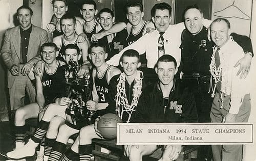1954 Milan High School Basketball Team