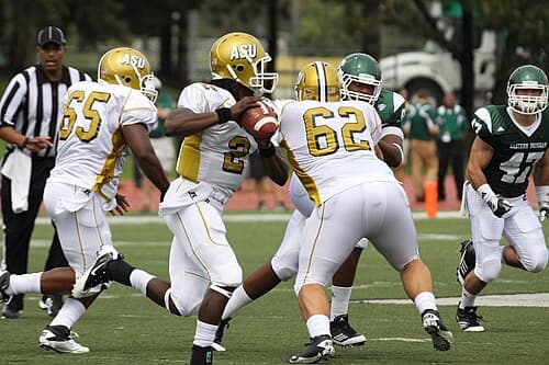 An Alabama State Hornets football game in 2011