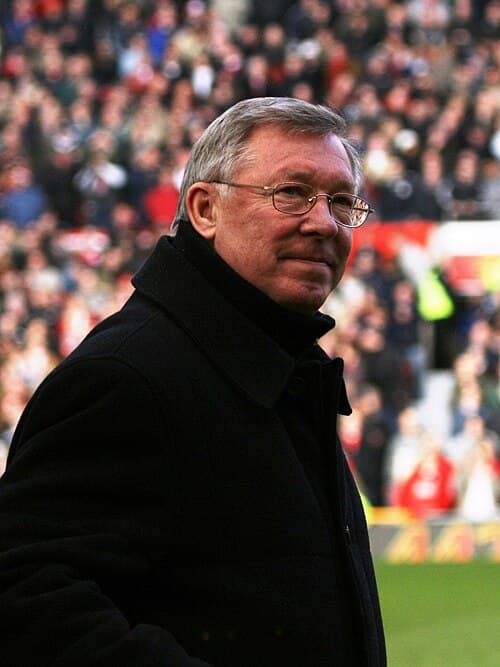 Alex Ferguson (pictured) briefly served as Scotland's manager after the sudden death of Jock Stein in 1985.