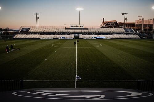 Jeffrey Field before the NCAA Tournament first round match against Stony Brook Women's Soccer on Friday, Nov. 15, 2019.