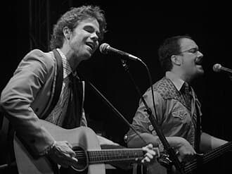 Ritter, left, in concert with longtime bassist Zack Hickman