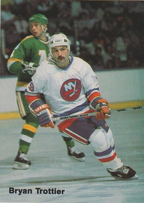 Bryan Trottier won the Conn Smythe Trophy for his postseason play in 1980 as the Islanders won the first of their four Stanley Cup championships. He won each of the following for the Islanders: the Calder Trophy (1976), Art Ross Trophy (1979), Hart (1979), Conn Smythe (1980), and the King Clancy Memorial Trophy (1989); no Islander has won the Art Ross or Hart Memorial Trophy other than Trottier.