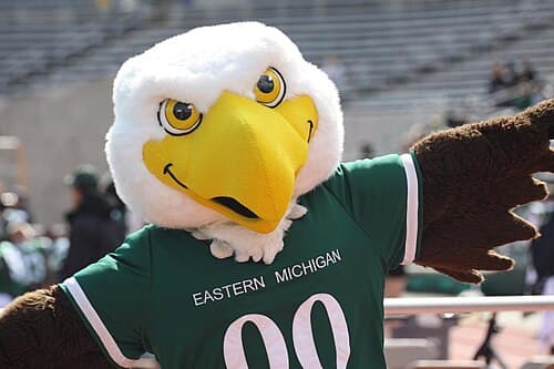 Swoop, EMU's Mascot