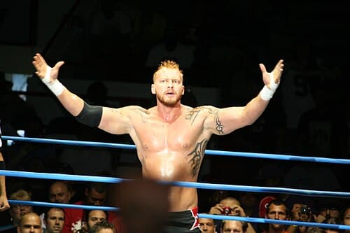Crimson at a TNA live event in July 2011