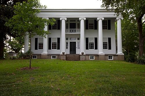 The main house, built in 1833, at Thornhill in Greene County. It is a former Black Belt plantation.