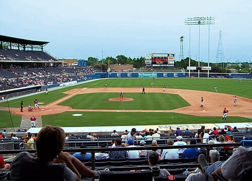 The Tides have played at Harbor Park since 1993.
