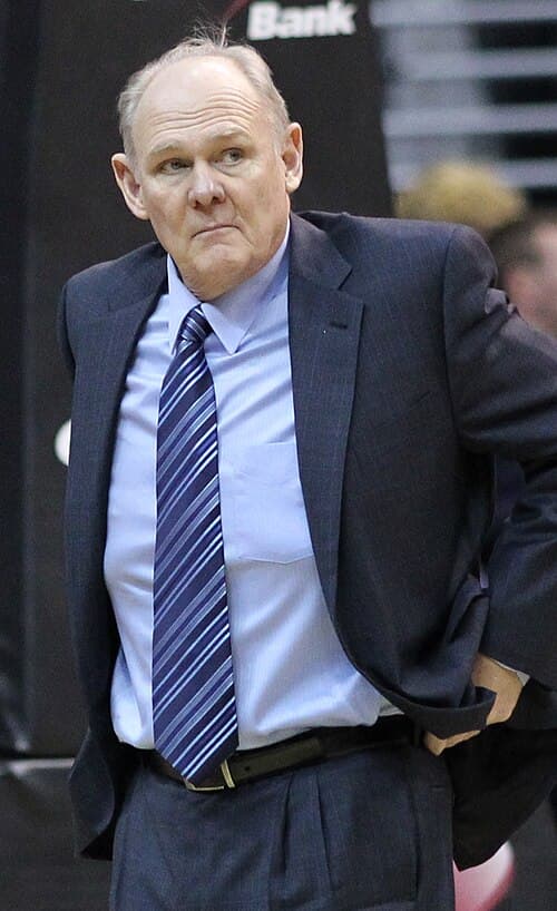 George Karl was named NBA Coach of the Year in 2013, his final season in Denver