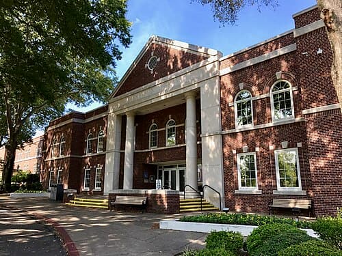 Torreyson Library, named after Burr Walter Torreyson