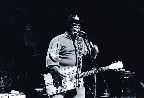 Bo Diddley's "Bo Diddley beat" is a clave-based motif.