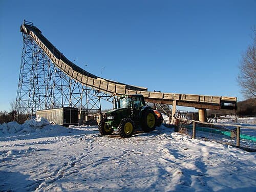 Silver Mine Ski-Jump, Eau Claire