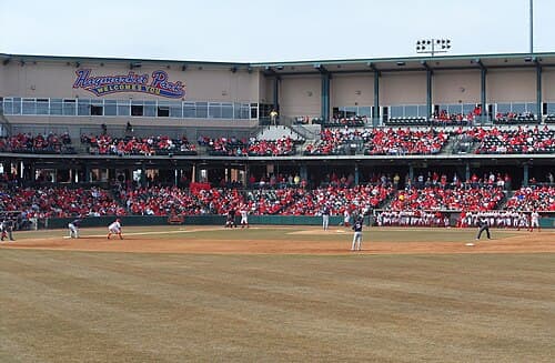 Nebraska vs. Fresno State at Hawks Field at Haymarket Park on Mar. 11, 2011