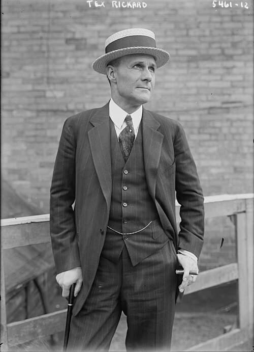 Tex Rickard, president of Madison Square Garden, was awarded the Rangers in 1926.