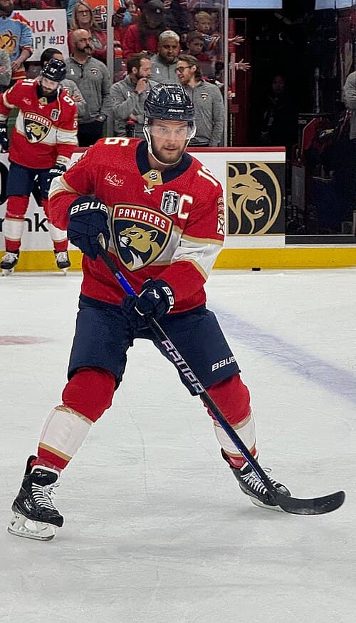 Longtime captain Aleksander Barkov leads the franchise in goals, assists, and points.