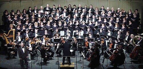 Monmouth Civic Chorus in concert at the Count Basie Center for the Arts, Red Bank, New Jersey (2003)