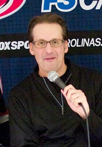 John Forslund has been the Kraken's play-by-play announcer for all of the team's seasons.