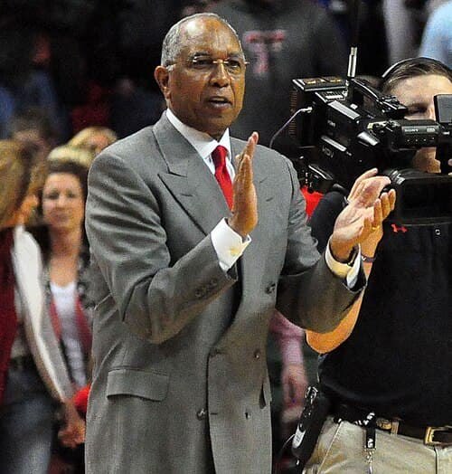 Texas Tech University head basketball coach Tubby Smith during the 2013–14 season