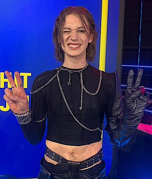 Jann in 2023, after competing in Tu bije serce Europy