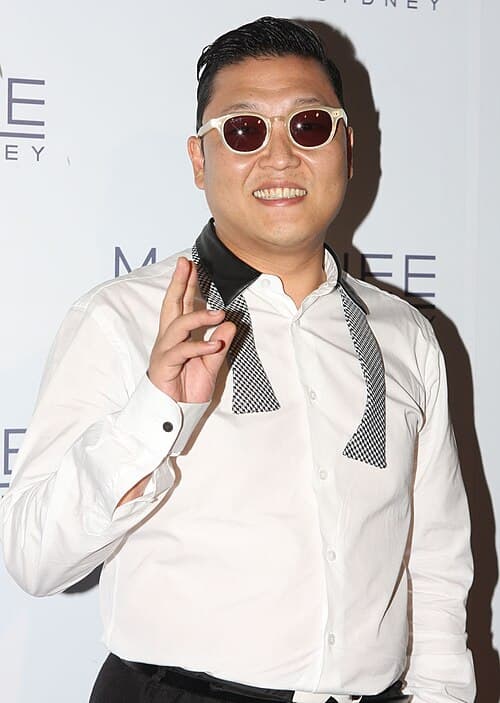 Psy, whose music video for "Gangnam Style" in December 2012 became the first to reach more than a billion YouTube views[25]