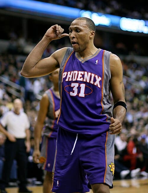 Shawn Marion, considered a key component of the "7 seconds or less" offense, was traded in 2008 after being drafted by the team in 1999