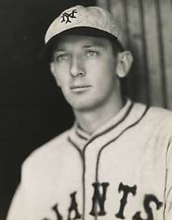 Art McLarney, while with the MLB's New York Giants.