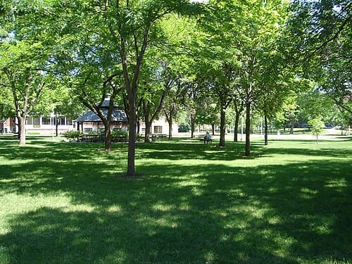 Lindner Forest, named in honor of former Chancellor Kenneth E. Lindner