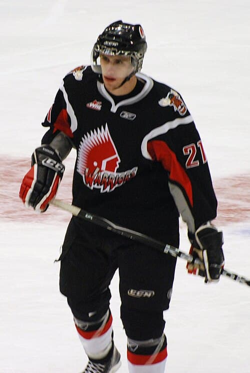Quinton Howden with the Warriors in 2010.
