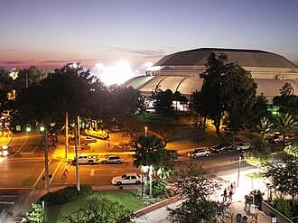 O'Connell Center, the home court of the Florida Gators women's basketball team.