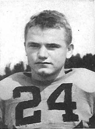 HB Nile Kinnick, 1939 Heisman Trophy winner and one of the two numbers retired by Iowa