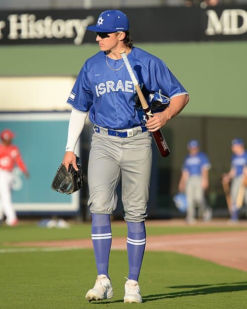 Zack Gelof withTeam Israel