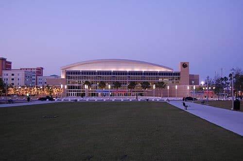 The CFE Arena, home to the Knights basketball teams.