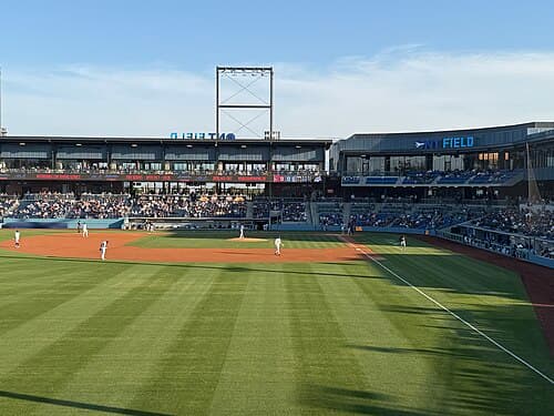 View of ONT Field from center field