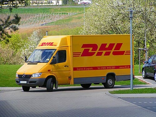 DHL was the main logistics and transport partner for the tour