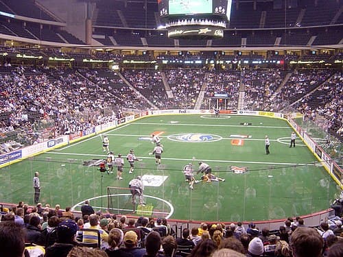 Philadelphia Wings at Minnesota Swarm in February 2006