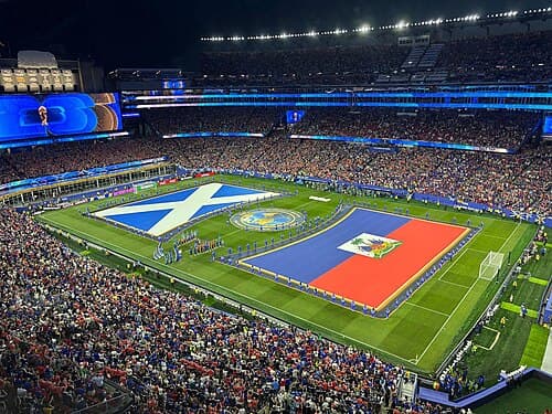 The build-up to Haiti vs Scotland at Boston Stadium, 12 June 2026