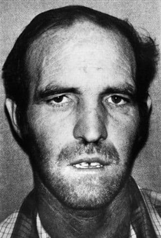 Mug shot of alleged serial killer, cannibal and necrophile Ottis Toole